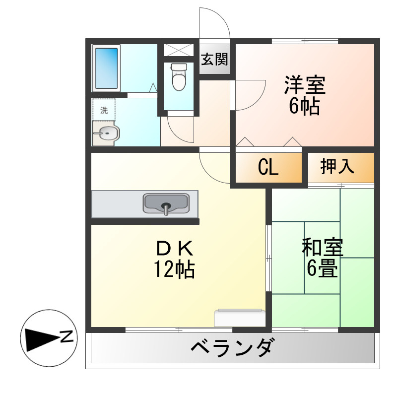 アヴィニヨンの間取り