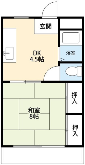【間取り】 | メゾン魚町