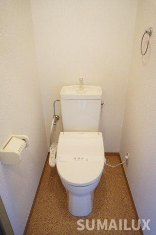 熊本市東区長嶺南８丁目の賃貸マンションのトイレ