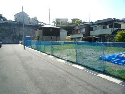 【前面道路含む現地写真】 | 高知市佐々木町分譲地