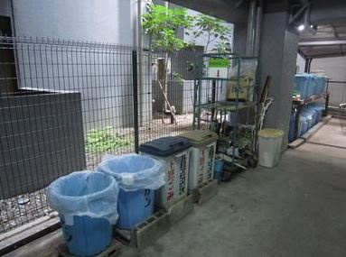 九段アビタシオンのその他共用部分|ゴミ置き場
