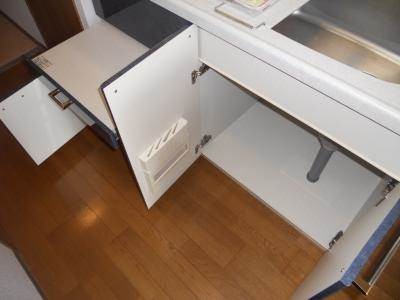 ベラジオ烏丸三条の内装|キッチン収納
