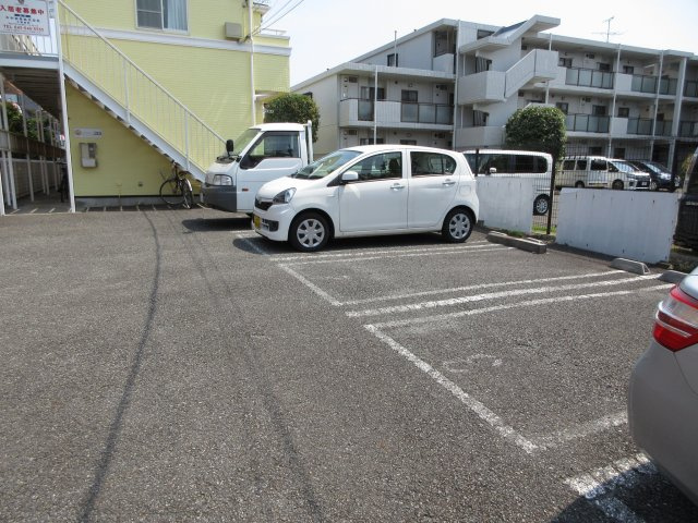 コバック綱島の駐車場