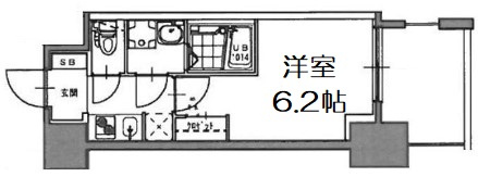 【間取り】 | S-RESIDENCE新大阪WEST