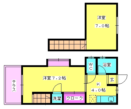 【間取り】 | フラップハウスエコー