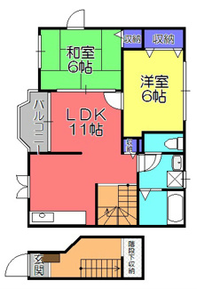 【間取り】 | カルフールII