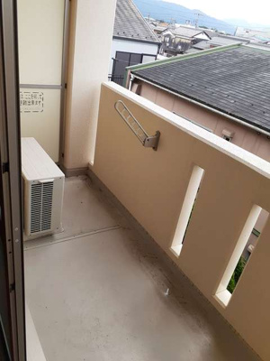 【バルコニー】 | メゾン・ド・フラン | お洗濯にも便利なバルコニー付き