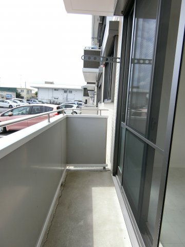 グランメールＡ棟のバルコニー