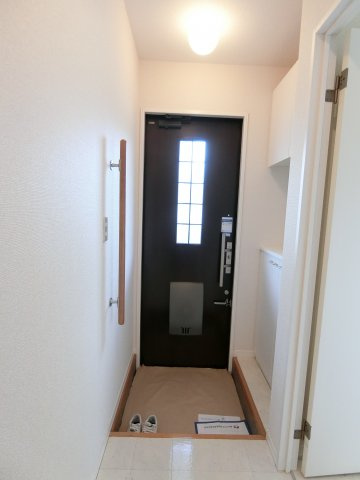 グランメールＡ棟の玄関