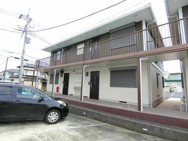 グランメールＡ棟の駐車場