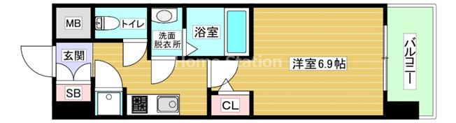 【間取り】 | ファーストレジデンス大阪ベイサイド