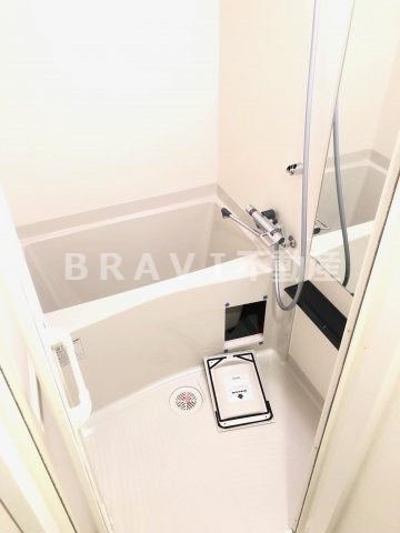 ファステート大阪城東グリッジ　BRAVI不動産の浴室|【ファステート大阪城東グリッジ】落ち着いた空間のお風呂です