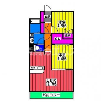 【間取り】 | ホワイトピア博多駅南 | ホワイトピア博多駅南の間取り