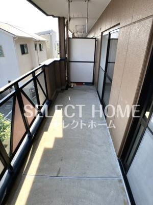 【バルコニー】 | グランディール羽根 | 開放的で明るい空間を演出してくれるバルコニーです