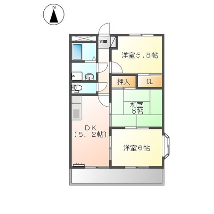 【間取り】 | グランディール羽根
