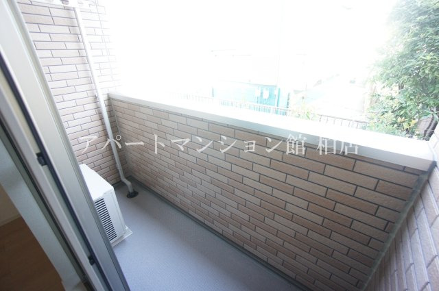 ベルメゾンのバルコニー