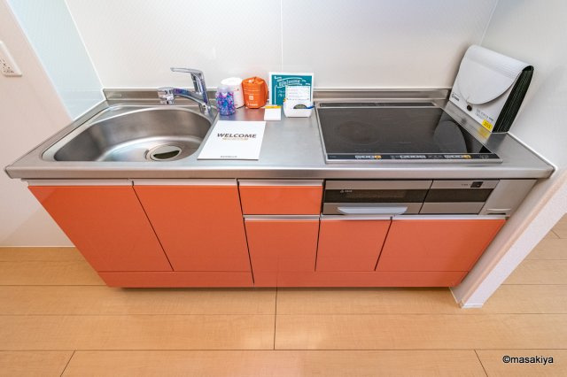 イナダ　バイシュラインのキッチン|キッチン　IHクッキングヒーター付き