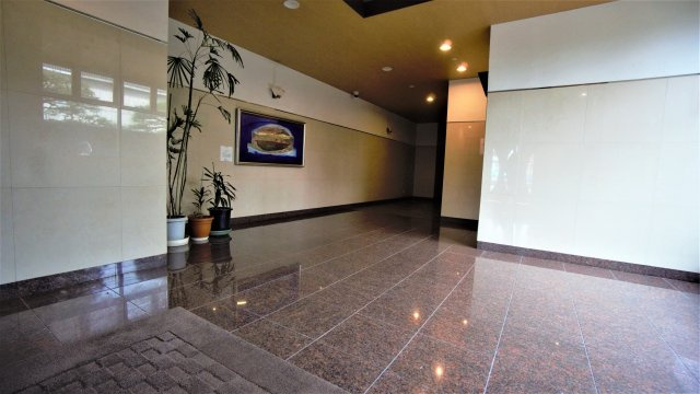 ラフォーレ諏訪野セントレのエントランス|キレイに清掃されたエントランスです。