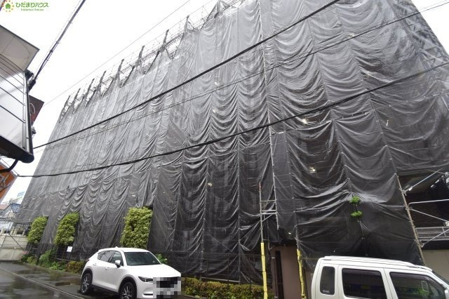 上尾市柏座１丁目　中古マンション　グランパーク上尾の外観|現在の写真　6/2