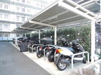 【その他共用部分】 | 敷地内バイク置場