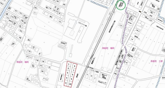 瀬戸内市長船町福岡　Ⅱ期の地図