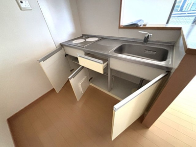 【キッチン】 | オレンジ | IH2口システムキッチン