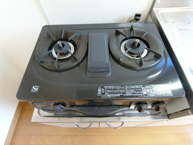 パープルのキッチン