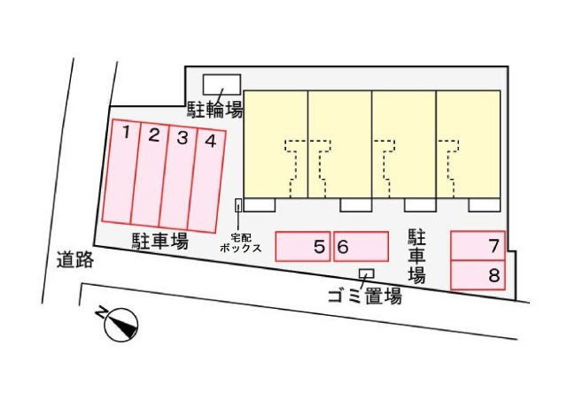 K.Z　will Aの区画図