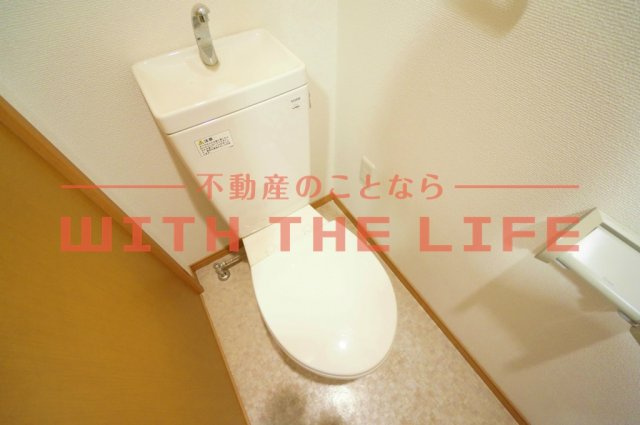 ヒルズ六ツ門のトイレ|清潔感のあるトイレです