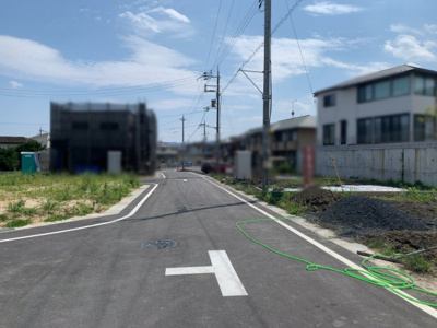 【前面道路含む現地写真】 | 大津市坂本7丁目11付近　新築分譲地