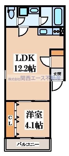 【間取り】 | ラ・トゥール高井田