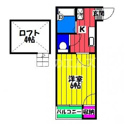 【間取り】 | アクアフレスカ博多の間取り
