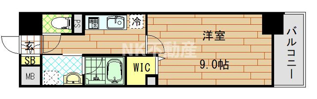 【間取り】 | ボン　メゾン（若江岩田賃貸） | 間取りです