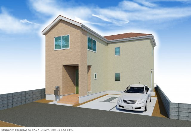 リーブルガーデンズ児島・赤崎１丁目の外観パース