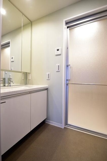 中央区新富１丁目の賃貸マンションのその他|洗面