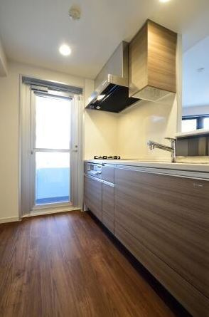 中央区新富１丁目の賃貸マンションのキッチン