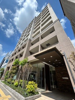 アパートメンツ江坂の外観|外観です