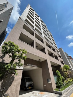 アパートメンツ江坂の外観|きれいな外観です