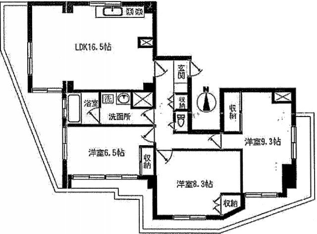 神田セントラルプラザの間取り
