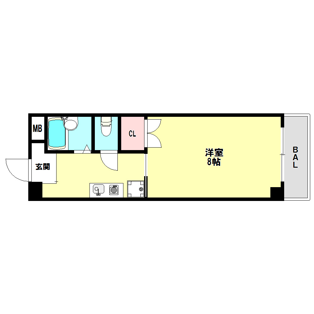 ときわ妙法寺レクランの間取り