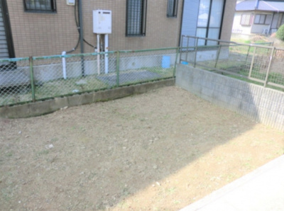 【庭】 | グランドールC棟 | お庭が付いています