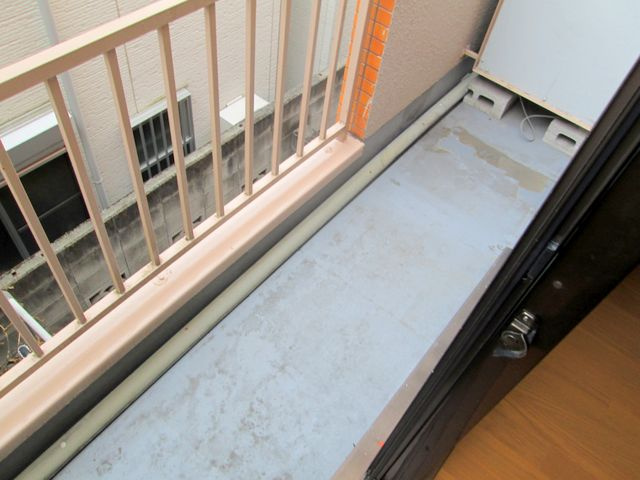 Ｂモード池上のバルコニー