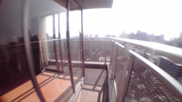 中央区日本橋人形町１丁目の賃貸マンションのその他|バルコニー