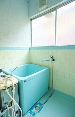 リトルハイツの浴室