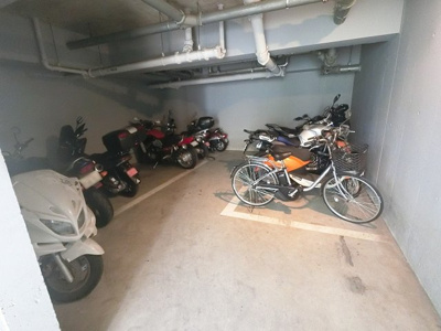 【その他共用部分】 | ヒルテラス横浜・保土ヶ谷壱番館 | 敷地内駐輪場・バイク置場