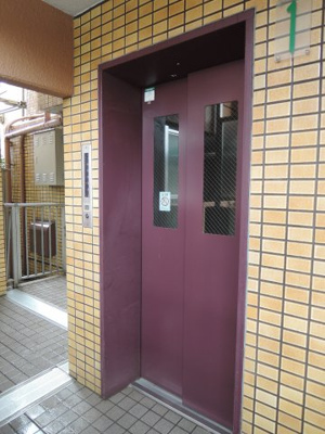 【その他共用部分】 | 大口ダイヤモンドマンション | お買い物時やベビーカーの出し入れに便利なエレベーター付