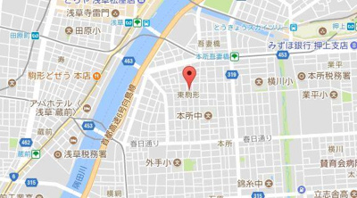 【地図】 | ハーモニーテラス東駒形