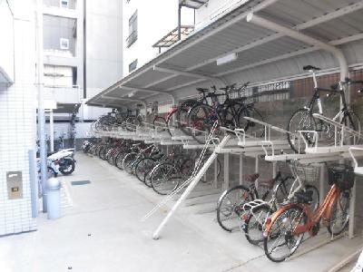 HF四条河原町レジデンスの駐車場|駐輪場