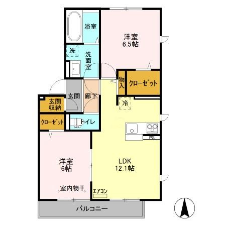 海正Aの間取り