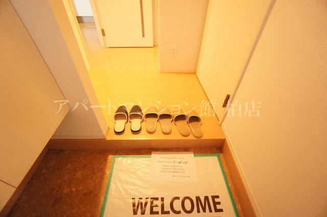 ラフォーレ上ノ台Ｃの玄関